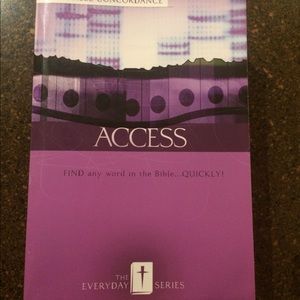 🦋3/$8🦋 Access Bible Concordance Small